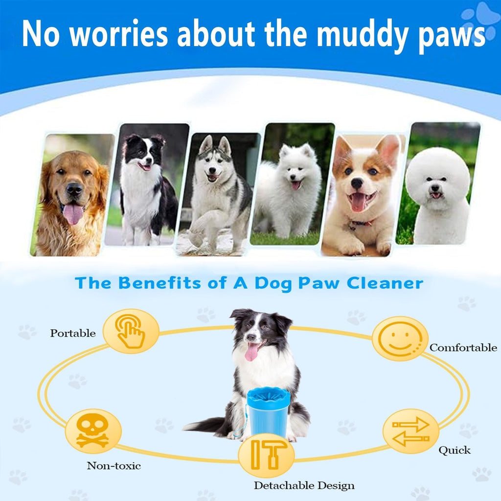 PawPulse™ Lite - Manual Pet Paw Cleaner
