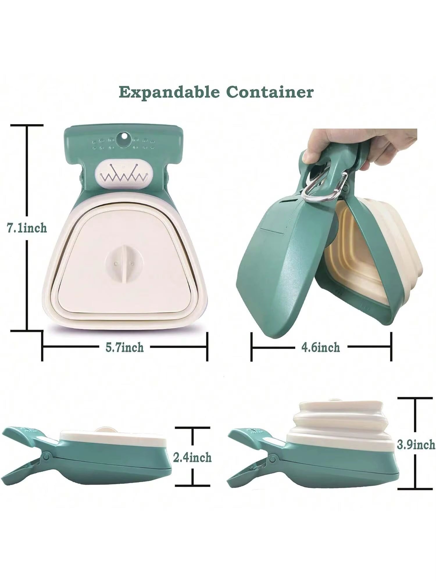 GoClean™ Expandable Pooper Scooper & Dispenser