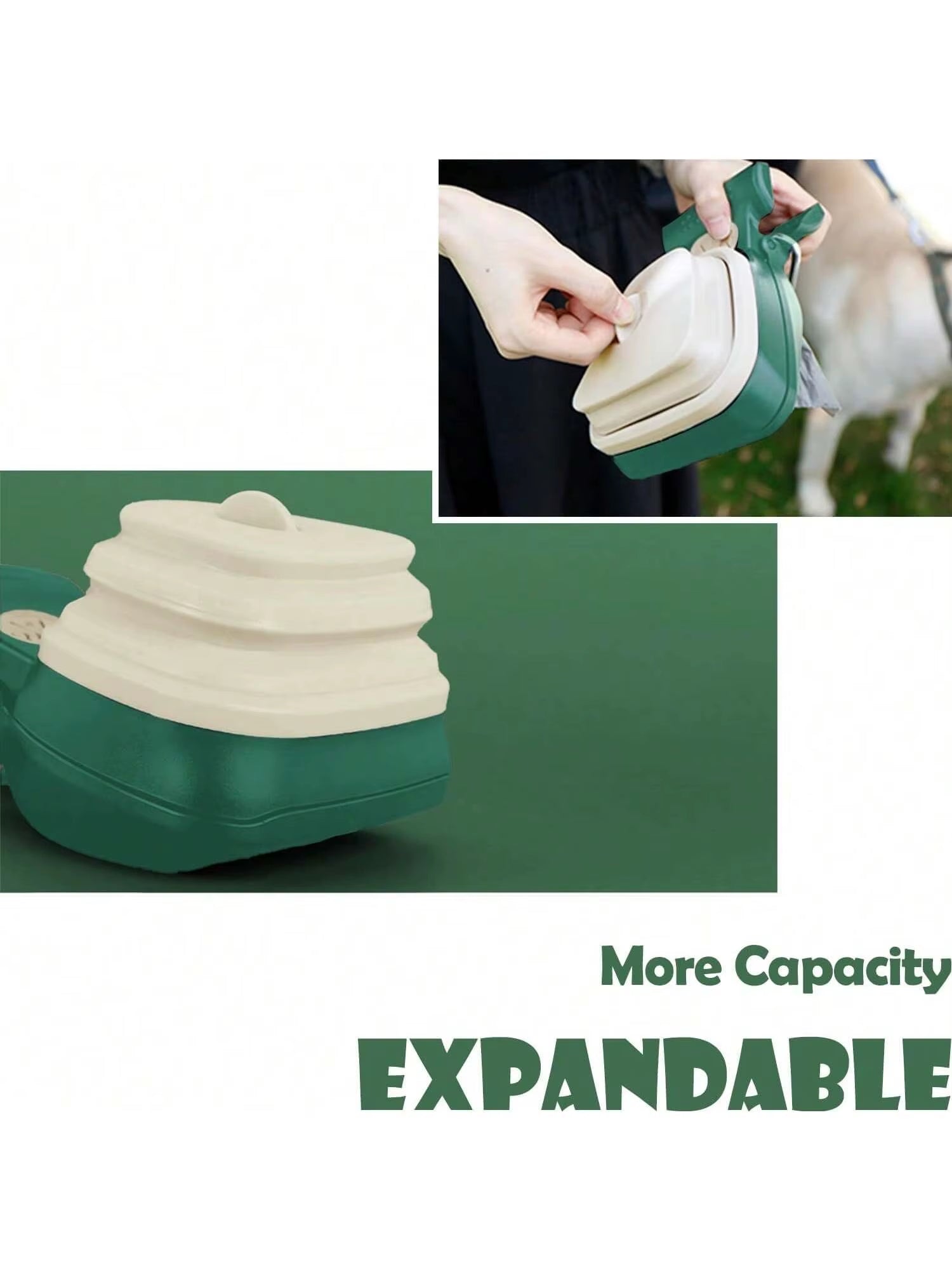 GoClean™ Expandable Pooper Scooper & Dispenser